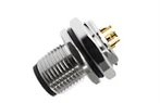M12 Mascle Tipus de soldadura posterior fixat A-Codificació 5PIN PG9