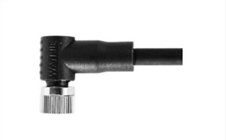 M8 Femella Angle Recte UnShield A-Codificació 8PIN PVC 1.0M M8X1.0