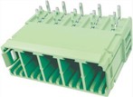 Terminal endollable Pas en angle recte 7.62