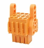 Endoll de molla Connector de pas de 3,5 mm de doble nivell amb ganxo