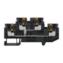 Alimentació a través del connector del bloc de terminals de carril DIN 4,0 mm2